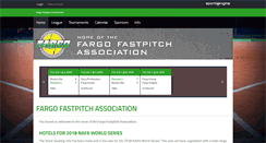 Desktop Screenshot of fargofastpitch.com