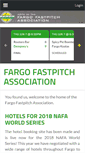 Mobile Screenshot of fargofastpitch.com